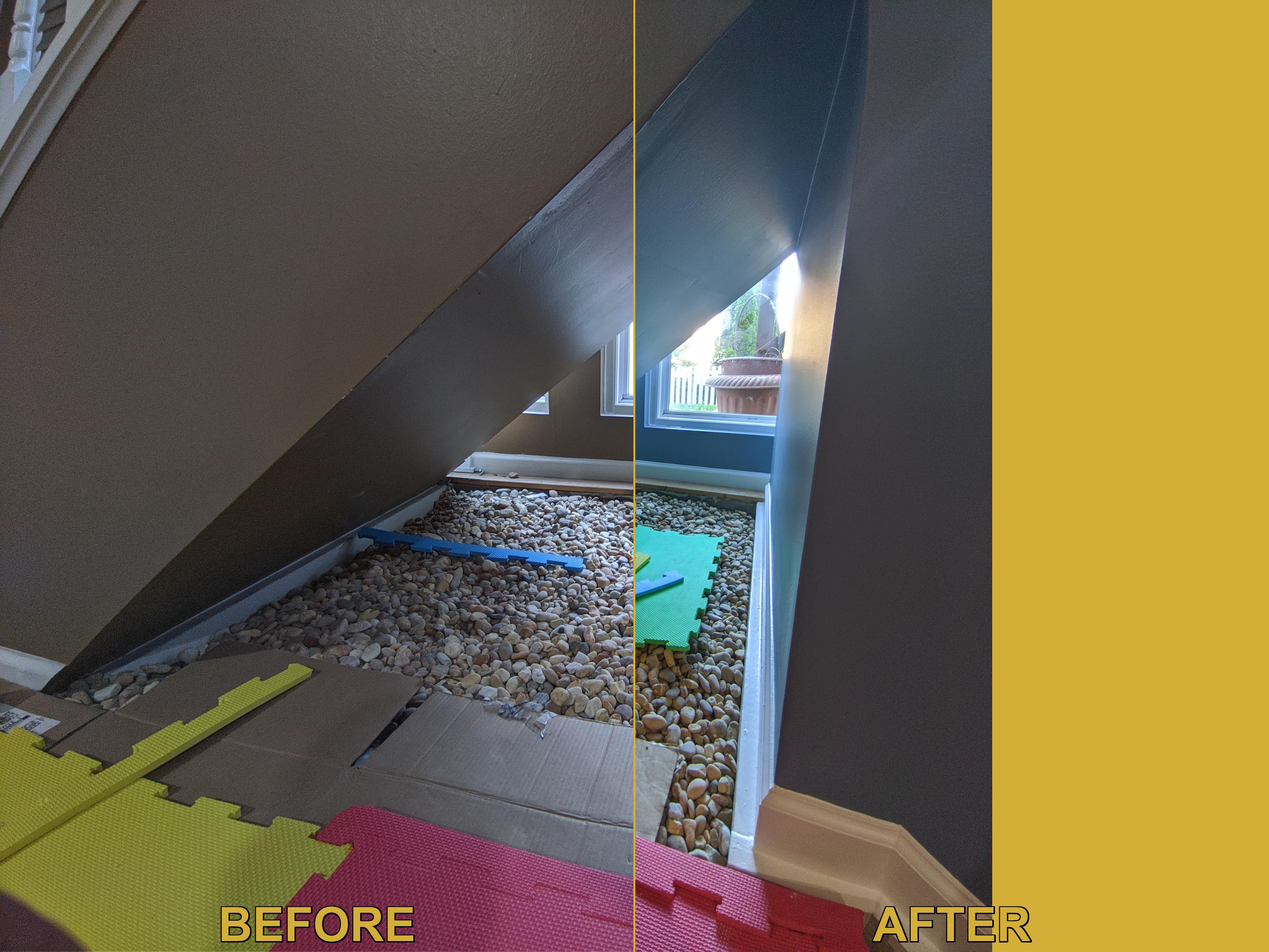 Staircase Crawlspace